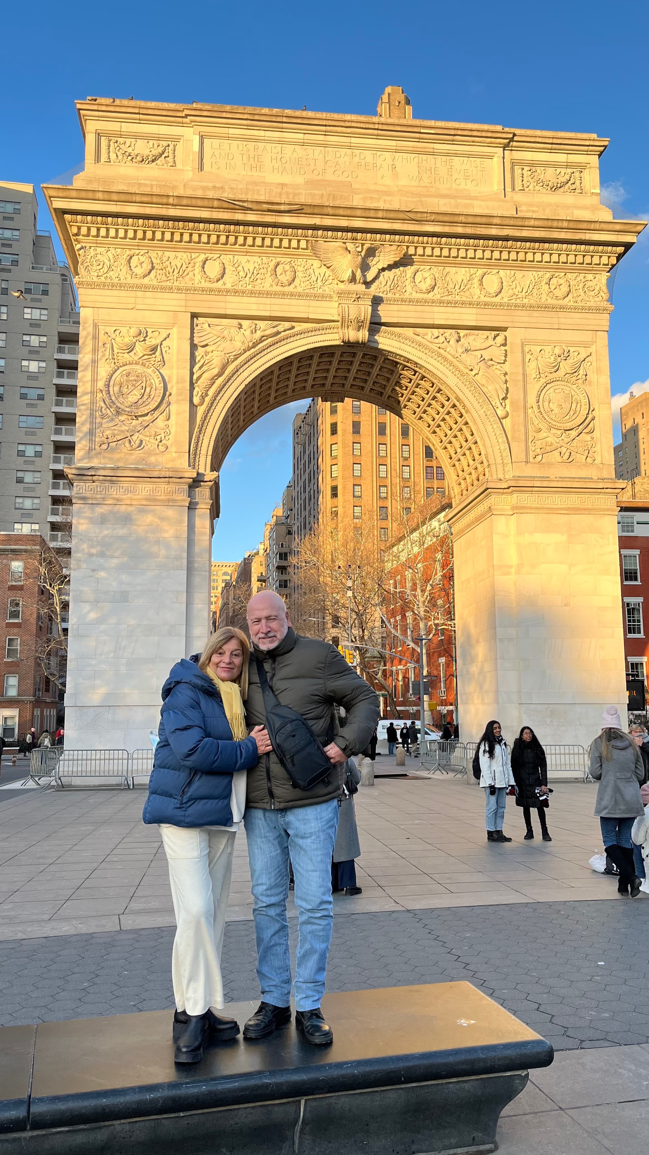 Delma y Norberto en Nueva York