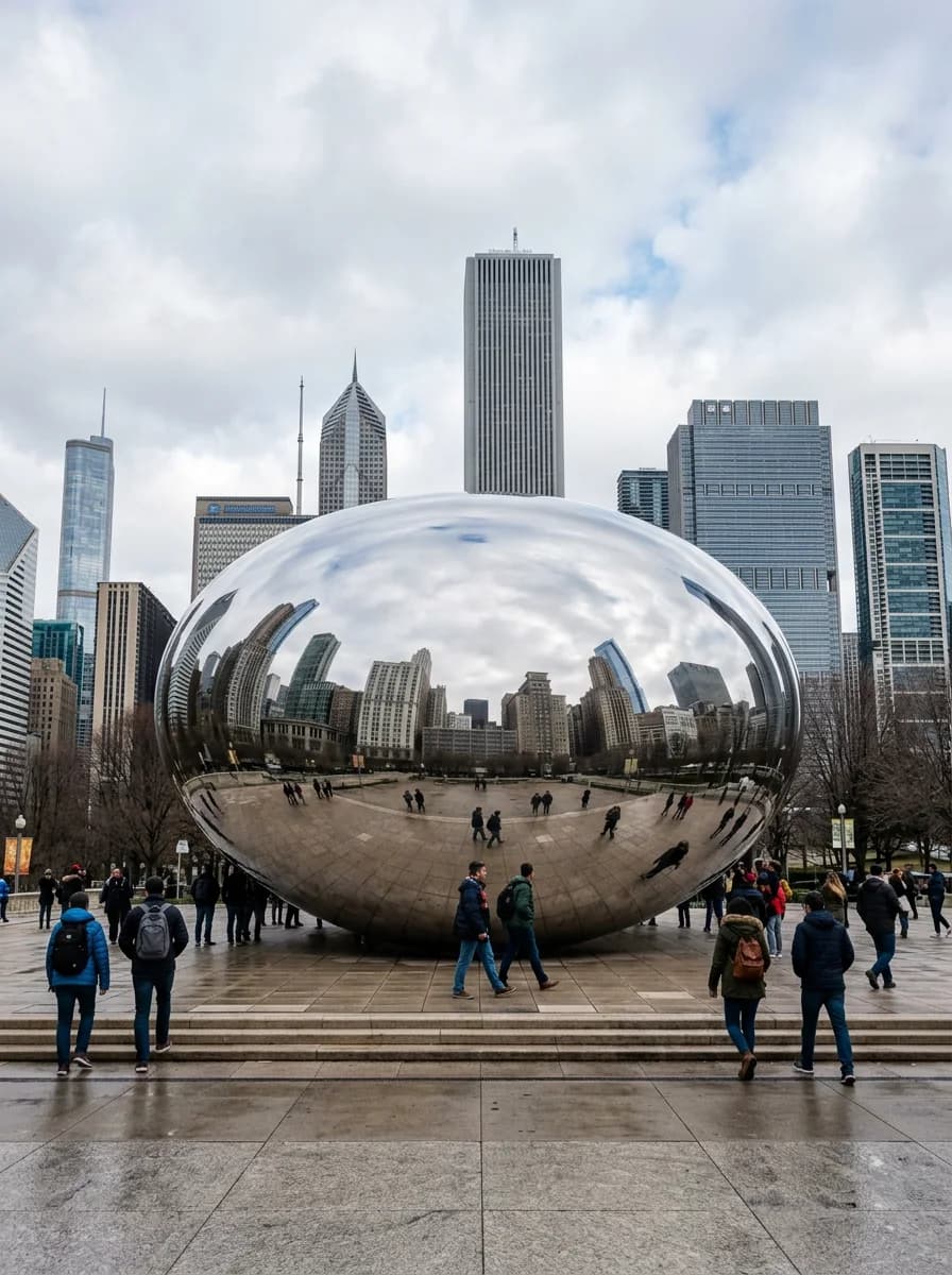 Cloud Gate en Millennium Park